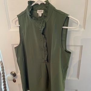 New with tags J. Crew green blouse